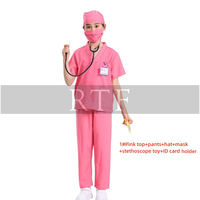 Ensemble de costumes médicaux pour enfants, costume de jeu de rôle de médecin ou d'infirmière par Raw to Fine