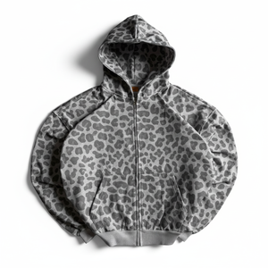 Sweat à capuche zippé en coton décontracté et confortable pour hommes et femmes, respirant et très demandé - Product Image 5