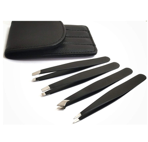 Ensemble de pinces à sourcils en acier inoxydable, outil cosmétique de précision, fournisseur d'outils de beauté, ensemble de pinces à sourcils de qualité supérieure, instruments de salon de beauté - Product Image 2