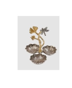 Bol à fruits et noix en acier inoxydable, design moderne, facile à nettoyer, poli, idéal pour la salle à manger, la maison, les restaurants, les hôtels et les fêtes – Tendance actuelle - Product Image 1
