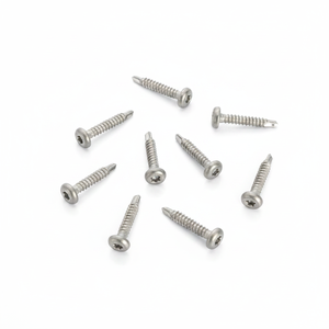 Tornillos de rosca estándar de cabeza alomada de acero inoxidable 304/316/410 Clase 8, métricos y en pulgadas, venta al por mayor - Marca PDC, venta directa de fábrica, global - Product Image 2