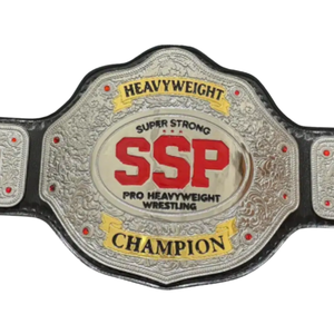 Super Strong Pro Heavyweight Wrestling Championship Belt SSP American and Japanese Flag Design High-Quality Leather Strap - Product Image 5