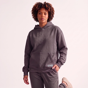 custom baby blue hoodie women heavy blend fleece front pocket pullover plain solid color warm casual streetwear daily wear <b>tops</b> - Product Image 4