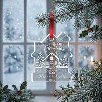 Nouvelle Collection 2026 : Ornements de Noël Personnalisés en Verre – Vente en Gros, Dropshipping, Impression à la Demande Direct Usine