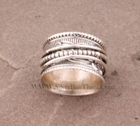Bague de fête vintage en argent sterling 925 Shree Jaipur, sertie de pierres précieuses, polie miroir, vente en gros
