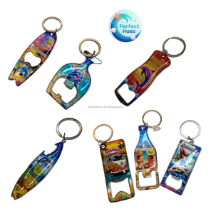 Destapador de Botellas Personalizado de Metal Ecológico con Borde Liso, Apto para Lavavajillas, Divertido Llavero Turístico - Product Image 6