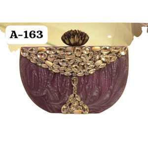 Resin Clutch Luxury <b>Glitter</b> Acrylic Purse Magnetic Closure Stylish Evening Party Wedding Gift for Night Prom Look - Product Image 2