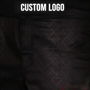 กางเกงชกมวย MMA ผ้าสี่ทิศทางยืดหยุ่นพร้อมขอบเอวป้องกันการลื่น ออกแบบเองได้ ขายส่ง พิมพ์ลาย โพลีเอสเตอร์ 100% ชุดศิลปะการต่อสู้ - Product Image 5