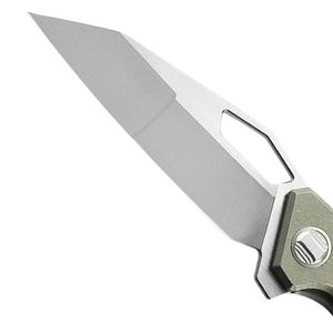 Cuchillos Plegables Elegantes con Geometría de Hoja Moderna, Mango de Agarre Seguro y Mecanismo de Apertura Manual Suave para Senderismo y Camping - Product Image 2