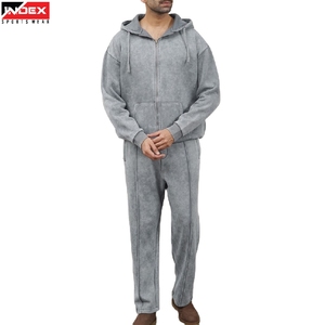 Affordable Men Oversized Sweat Suit USA Stylish Hoodie <b>Tracksuit</b> Set Premium Fabric Bulk Order Supplier Direct Factory - Product Image 1