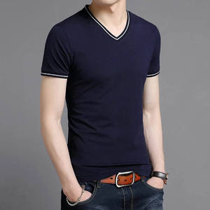 เสื้อยืดคอกว้างผู้ชาย คุณภาพสูง ผ้าฝ้าย 100% แห้งเร็ว ระบายอากาศดี สไตล์สตรีทแวร์ รับสั่งทำพิมพ์ลายดิจิตอล OEM แฟชั่น ขายส่ง - Product Image 2