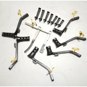 Premium Caspar Micro Lumbar Retractor Set German Stainless Steel Spine Surgery <b>Instruments</b> Gold Black Surgical <b>Instruments</b> CE - Product Image 1