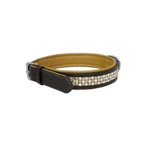 Collar para Perro de Cuero Genuino Guiding Star, Suave, con Púas y Tachuelas, Ajustable y Ancho - Product Image 5