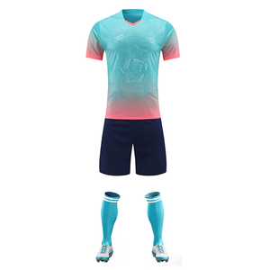 Uniformes de Fútbol Personalizados de Manga Corta, Ligeros y Transpirables, 100% Poliéster, Camisetas para Equipos, Uniformes de Fútbol - Product Image 4