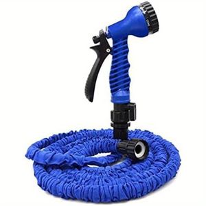 Flessibile 30m/100ft espandibile tubo da giardino per esterni prato & auto irrigazione durevole tubo da giardino & bobina per la cura delle piante - Product Image 1