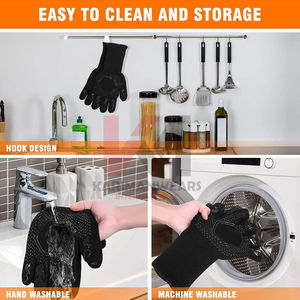 Gants de travail robustes, gants de sécurité durables pour la protection des mains, ajustement confortable pour les tâches industrielles - Product Image 5