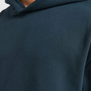 Sudadera con Capucha de Corte Regular y Hombros Caídos para Hombre, Personalizable con Logotipo Bordado, Material de Poliéster/Algodón, Gruesa para Invierno - Product Image 2