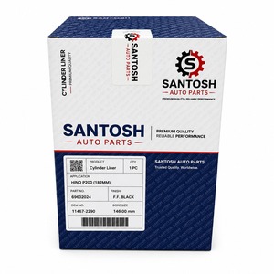 Chemise de cylindre moteur diesel Hino V26C 11467-3040, alésage 150 mm, en fonte robuste pour camion, moulage centrifuge en alliage haute résistance - Product Image 1