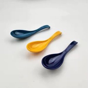 [Vente directe d'usine] Résine PGT fabriquée à Taïwan, résistante. Couverts durables et élégants - Cuillère - Bleu nuit foncé - Product Image 1