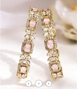 Pulseras de Latón Chapado en Oro para Mujer con Perlas de Imitación y Patrón Geométrico, Joyería Romántica para Fiestas, Certificadas por Terceros - Product Image 2
