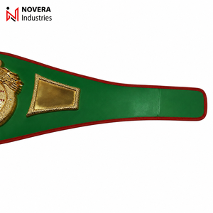Ceinture de championnat de MMA personnalisée avec plaques en alliage de zinc, qualité supérieure, unisexe, fabriquée au Pakistan - Product Image 3