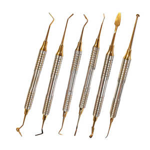 New Arrival Reusable Stainless Steel Dental Filling Instrument <b>Kit</b> CE Certification Class I 1 Year Warranty for Dental Surgery - Product Image 1