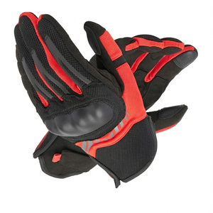 Guantes de Motocicleta de Cuero, Guantes de Trabajo con Malla Protectora, Guantes de Ciclismo de Invierno con Pantalla Táctil para Uso en Exteriores - Product Image 3