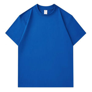 Camiseta Premium para Hombre, Color Azul Marino Sólido, de Algodón, Cuello Redondo, Manga Corta, Corte Regular, Estilo Casual, Tejido Jersey, Tinte Liso - Product Image 6