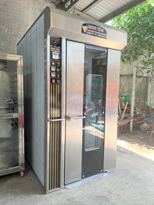 Minh Tam LX16M -Tray Electric <b>Rotary</b> Oven Hot 2025 Bakery 380V Automatic Portable Overheat Protection 1 Year Warranty Vietnam - Product Image 4