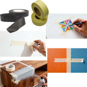 <span class=keywords><strong>Masking</strong></span> <span class=keywords><strong>Tape</strong></span> sơn màu vàng giấy Crepe Acrylic double side Logo Jumbo CuộN <span class=keywords><strong>masking</strong></span> <span class=keywords><strong>tape</strong></span> cho sơn xe và cơ thể - Product Image 3