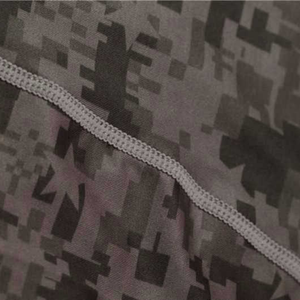 Digital Camo Short Sleeve Compression Shirt Men Performance Top Quick Dry Professional Grade BJJ Rash Guard Gear - Product Image 6