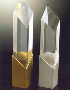 Trophée personnalisé en acrylique transparent Prix moderne gravé au laser pour l'excellence et la reconnaissance des réalisations - Product Image 5