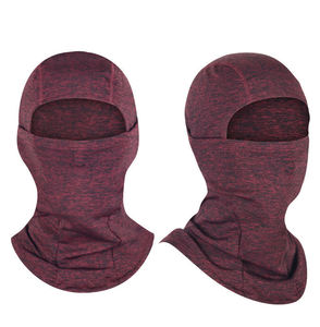 Pasamontañas de Poliéster Personalizado al por Mayor, Elástico, Transpirable, Impermeable, Ligero, con Diseño de Máscara Facial para Deportes al Aire Libre - Product Image 1