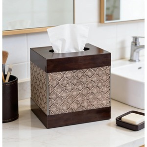 Premium Wooden Designer Tissue Box Cover Perfect For Living Room Bedroom Office And Dining <b>Table</b> Decor Wholesale From India - Product Image 5