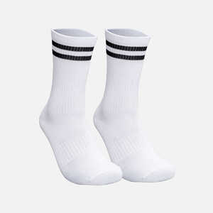 Calcetines Deportivos a Rayas de Alta Calidad, Antiolor, Transpirables, de Algodón Blanco, Resistentes, Coloridos, Atléticos, ODM, Fábrica en Vietnam - Product Image 2