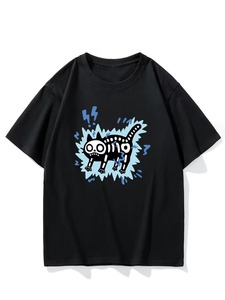 เสื้อยืดผู้ชายสไตล์วินเทจ ทรงปกติ น้ำหนัก 240 กรัม ผ้าฝ้าย 100% ระบายอากาศได้ดี แห้งเร็ว สกรีนลายตามสั่ง ขายส่ง ปรับแต่งได้เต็มที่ SS - Product Image 1