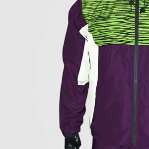 Streetwear Mens Two Piece Windbreaker Short Jacket Set Breathable Windbreaker Jacket Two Piece Windbreaker <b>Tracksuits</b> Men - Product Image 5