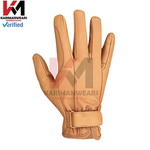 Gants d'équitation pour hommes personnalisés de haute qualité en gros, légers, durables, en cuir, avec grip professionnel - Product Image 2