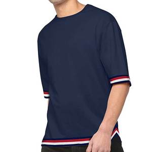 เสื้อยืดโอเวอร์ไซส์ผู้ชาย ผ้าคอตตอนหนานุ่ม คุณภาพสูง ดีไซน์ใหม่ เรียบง่าย รับสกรีนโลโก้ - Product Image 2