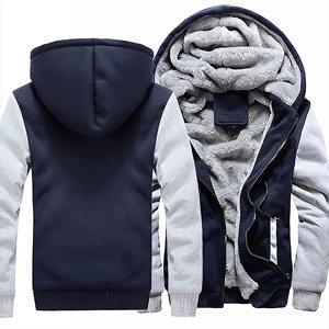 Sudadera con Capucha Premium para Hombre, Estilo Urbano, Antiarrugas, con Bolsillos, Corte Regular, Felpa de Algodón Grueso, Impresión Frontal - Product Image 4