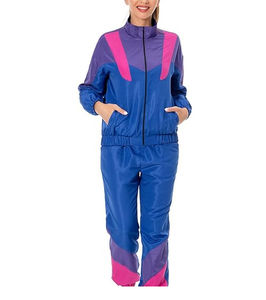 Ensemble de survêtement en nylon de qualité supérieure, veste zippée légère, imperméable, respirante, coupe-vent, ensemble de survêtement d'entraînement pour femmes - Product Image 6