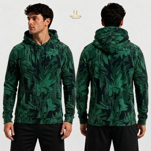 เสื้อฮู้ดฟลีซลายกาแล็กซี่สีม่วง เสื้อกันหนาวสตรีทแวร์ลายจักรวาล - Product Image 2