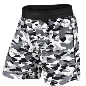 Shorts de MMA renforcés en Spandex/Polyester ultra-résistants avec fonction séchage rapide pour séances d'entraînement intenses, respirants et légers - Product Image 6