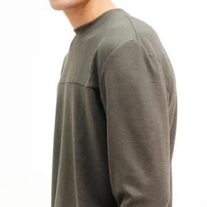 Low MOQ custom logo sweatshirts 350gsm fleece sweatshirts mens cotton sweatshirts for Streetwear Brands - Product Image 4