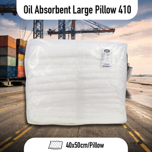 Almohadilla Absorbente de Aceite de Polipropileno Blanco, para Control de Derrames, Uso Industrial y Marino - Product Image 2