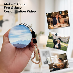 Sfera di Cristallo Digitale con <span class=keywords><strong>Foto</strong></span>, Video e Musica, Regalo Personalizzato, Globo di Cristallo per Ricordi - Product Image 2