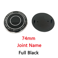 Emblème Logo Badge 74mm 82mm pour Capot Avant et Coffre Arrière de Voiture BMW E46 E39 E38 E90 E60 Z3 Z4 X1 X3 X5 X6 M1 M2 M3 M4 M5