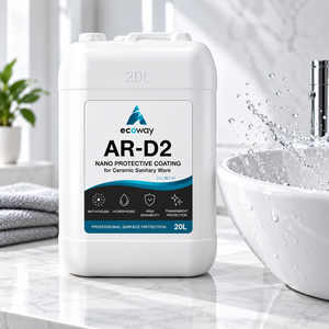 เคลือบเซรามิก AR-D2 นาโน สำหรับสุขภัณฑ์ ทนทานสูง ความแข็ง 9H ทนการขัดถูได้ 100,000 รอบ สำหรับพื้นผิวห้องน้ำ - Product Image 5