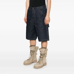 Custom Embroidered Casual Summer Street Wear Vintage Short Half Pants <b>Work</b> Baggy Denim <b>Jeans</b> Shorts <b>for</b> <b>Men</b> Cheap Price - Product Image 3