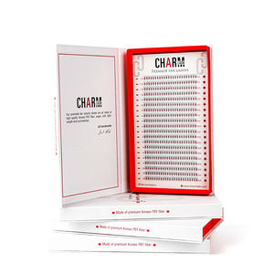 CharmLash Extensiones de Pestañas al por Mayor, Fans de Pestañas Pre-Hechos, Empaque de Pestañas Sin Tono Azulado, Sin Tono Verde, Densas, Simétricas, Cómodas de Usar - Product Image 1